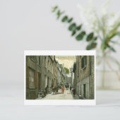 Carte postale, Québec, rue Little Champlain (Debout devant)