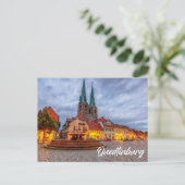 Carte Postale Quedlinburg, Germany (Debout devant)