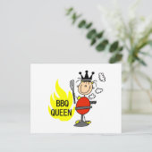 Carte Postale Queen BBQ (Debout devant)