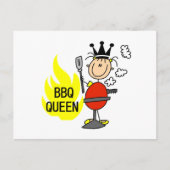 Carte Postale Queen BBQ (Devant)