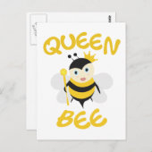 Carte Postale Queen Bee (Devant / Derrière)