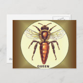 Carte Postale Queen Bee (Devant / Derrière)