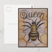 Carte postale Queen Bee (Devant / Derrière)