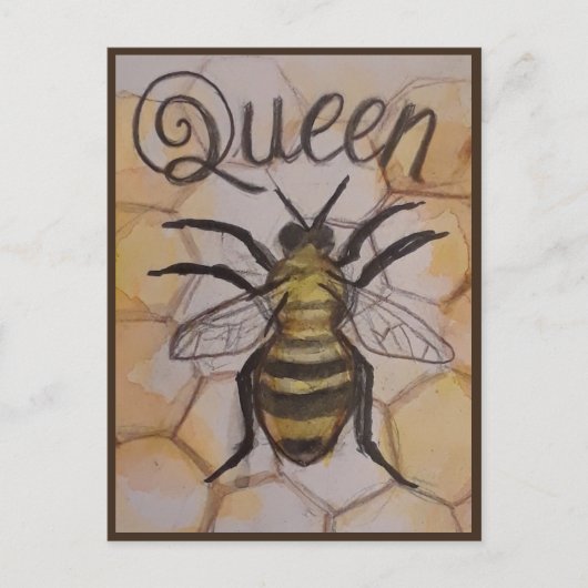 Carte postale Queen Bee (Devant)