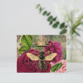 Carte Postale Queen Bee & Mystic Roses (Debout devant)