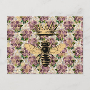 Carte Postale Queen Bee & Mystic Roses