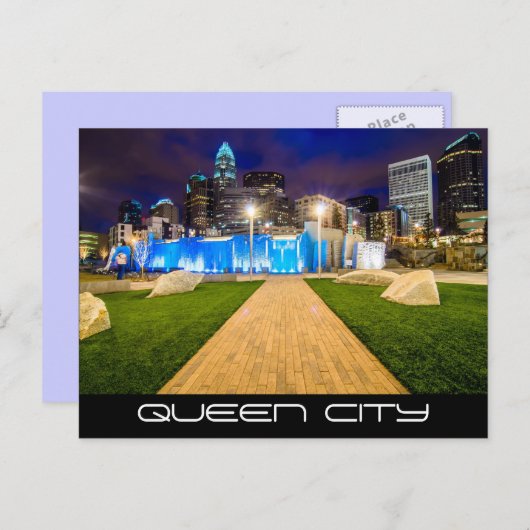 CARTE POSTALE QUEEN CITY (Devant / Derrière)