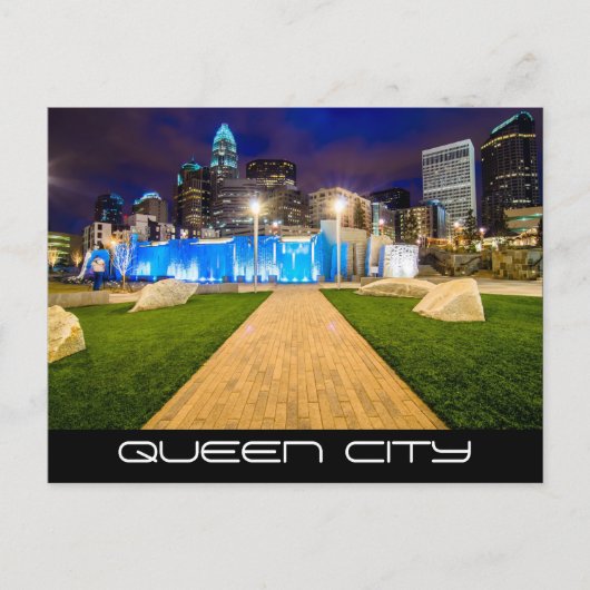 CARTE POSTALE QUEEN CITY (Devant)