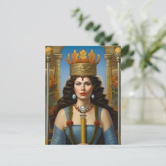 Carte postale Queen d'automne (Debout devant)