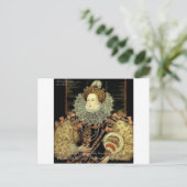 Carte Postale Queen Elizabeth 1 Love/Honor Love Citations Cadeau (Debout devant)