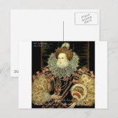 Carte Postale Queen Elizabeth 1 Love/Honor Love Citations Cadeau (Devant / Derrière)