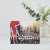 Carte postale Queen Elizabeth Diamond Jubilee (Debout devant)
