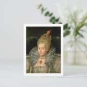 Carte Postale Queen Elizabeth I (portrait de bust length) (Debout devant)