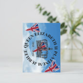 Carte postale Queen Elizabeth II Platinum Jubilee (Debout devant)