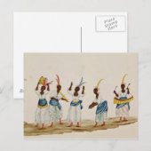 Carte Postale Queen et sa suite (Devant / Derrière)
