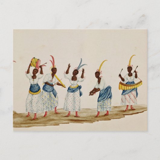 Carte Postale Queen et sa suite (Devant)