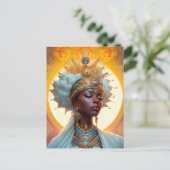 Carte Postale Queen Goddess Imaginaire Art (Debout devant)
