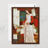 Carte Postale Queen Guinevere Par William Morris (Meilleure Qual (Devant / Derrière)
