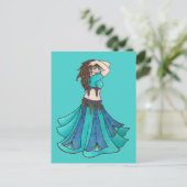Carte Postale Queen of Beledi Belly Dancer (Debout devant)