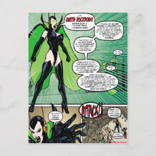 Carte postale Queen Rockdora