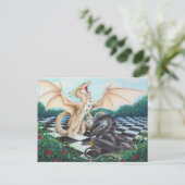 Carte postale Queen Take King (Debout devant)