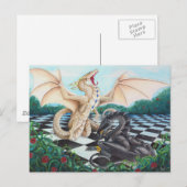 Carte postale Queen Take King (Devant / Derrière)