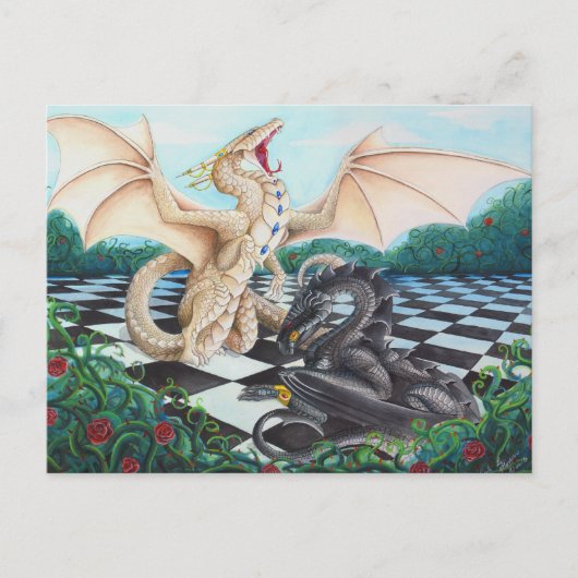 Carte postale Queen Take King (Devant)