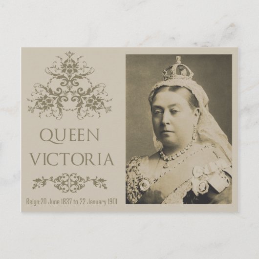 Carte postale Queen Victoria (Devant)