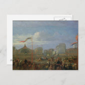 Carte Postale Queen Victoria Arrivée à la Gare de l'Est (Devant / Derrière)