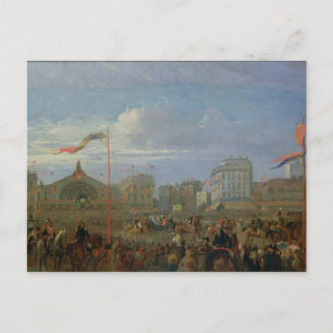 Carte Postale Queen Victoria Arrivée à la Gare de l'Est