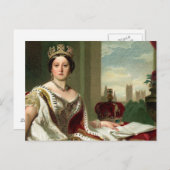 Carte Postale Queen Victoria Portrait (Devant / Derrière)