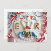 Carte postale Queen's 90th Birthday (Devant / Derrière)