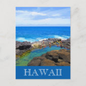 Carte Postale queens bath hawaii (Devant)