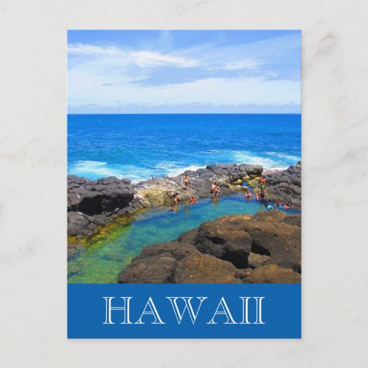 Carte Postale queens bath hawaii (Devant)