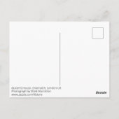 Carte Postale Queen's House Greenwich London Royaume-Uni (Dos)