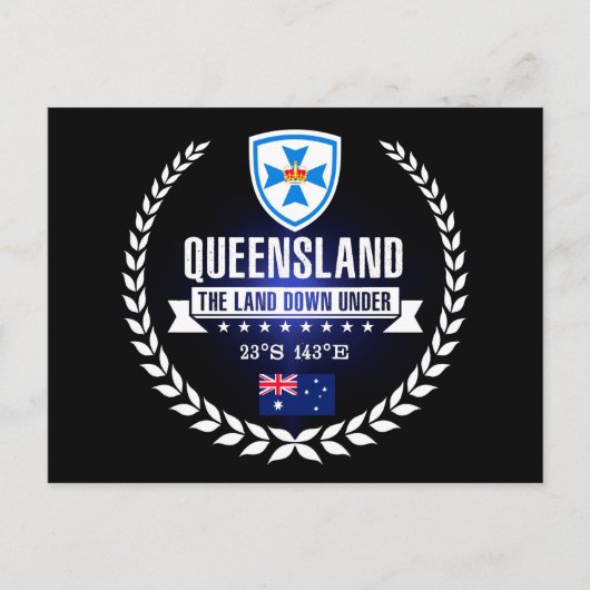 Carte Postale Queensland (Devant)