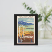 Carte Postale Queenstown Nouvelle-Zélande (Debout devant)