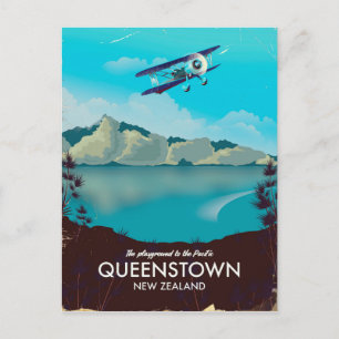 Carte Postale Queenstown Nouvelle-Zélande