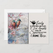 Carte Postale Quel charme y a-t-il dans votre demeure O Éternel  (Devant / Derrière)