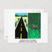 Carte Postale Quel chemin prendrez-vous? (Devant / Derrière)