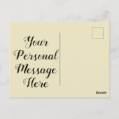 Carte Postale Quel enfant est-ce là ? (Dos)