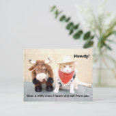 Carte Postale Quel est le dernier taureau ? (Debout devant)