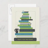 Carte Postale Quel est ton prochain livre ? (Devant / Derrière)