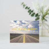 Carte Postale quel est votre voyage ? (Debout devant)