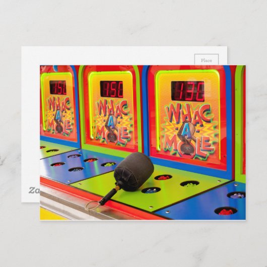 Carte Postale Quel Jeu Mole Arcade (Devant / Derrière)