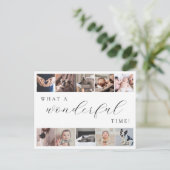 Carte Postale Quel moment merveilleux Multi Photo Minimal Nouvea (Debout devant)