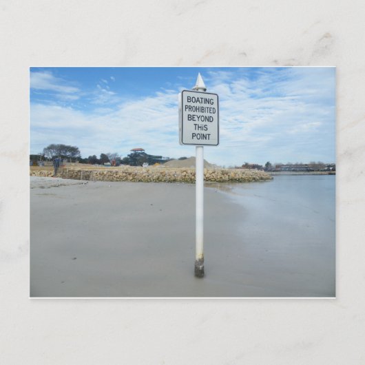 Carte Postale Quel stupide signe (Devant)