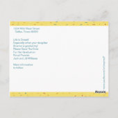 Carte Postale Quelle Douceur C'Est Graduation Enregistrer La Dat (Dos)