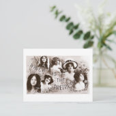 Carte Postale Quelle est la plus belle actrice ? (Debout devant)