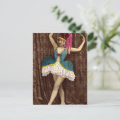 Carte Postale Quelle jupe (Debout devant)